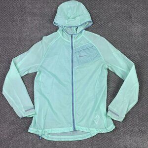 Nike 3M Impossibly Light Running Jacket Women's Large Mint Green